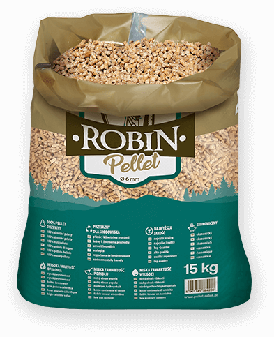 worek pelletu opałowego Robin do kupienia w Bielsku-Białej lub sklepie internetowym